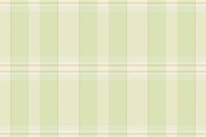Uniform seamless texture background, marketing check plaid pattern. Asymmetric textile tartan fabric in light and antique white colors. vector