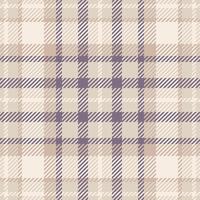 Row tartan textile texture, expressive pattern plaid check. Hotel seamless fabric background in light and linen colors. vector