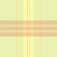 Tape background tartan seamless, everyday texture pattern. Fibre check textile fabric plaid in light and yellow colors. vector