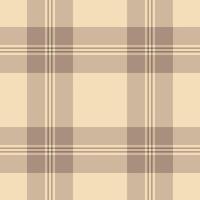 Linen textile seamless plaid, menu check pattern. Womens fashion texture fabric background tartan in light and pastel colors. vector
