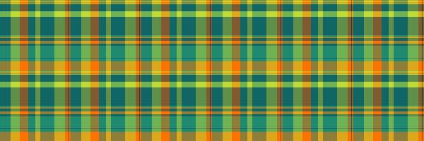 Carpet pattern textile tartan, fluffy check fabric seamless. Nobility background texture plaid in green and teal colors. vector