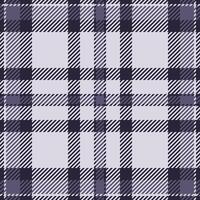 Choose tartan fabric , oilcloth plaid texture seamless. Creation background pattern textile check in white and dark colors. vector