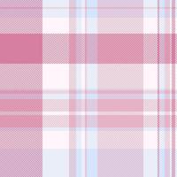 Straight tartan pattern background, package textile fabric seamless. Sheet plaid texture check in light and snow colors. vector