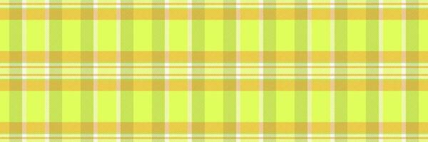 Rectangle tartan background textile, adorable pattern seamless . Clothing check texture plaid fabric in lime and orange colors. vector