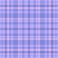 Empty textile check , illustration plaid texture tartan. School pattern background fabric seamless in blue and light colors. vector