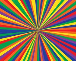 Abstract background. Pattern of color rays and ornament. backdrop templaye. vector