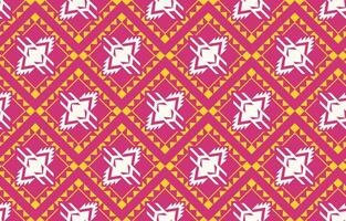Stylish seamless patterns with bold ethnic geometric graphics vector