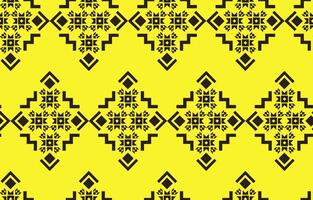 Dynamic bold seamless patterns with vibrant ethnic geometric flair vector