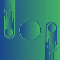 Abstract green gradient papercut geometric background. Modern futuristic background . Can be use for landing page, headers, presentations, and wallpaper backgrounds vector