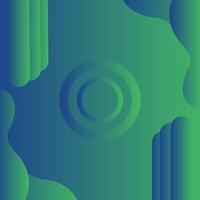 Abstract blue green pattern point background poster with dynamic triangle. technology Particle Mist network Cyber security vector
