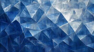 Modern abstract blue background with textured geometric shapes and layers design photo