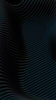 Abstract 3D Wavy Pattern with Dark Gradient Colors video