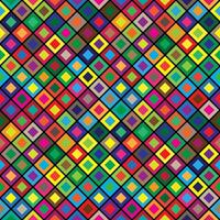 Square seamless abstract colored pattern modern vector