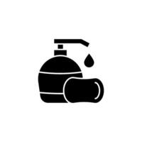 Soft Touch An icon featuring a hand vector