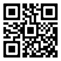 QR Code Silhouette Art vector