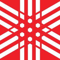 Red background pattern texture in trendy retro psychedelic style. vector