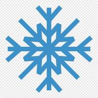 Snowflake icon. Snowflake symbol. Snow icon. Snowflakes ice crystal isolated. illustration vector