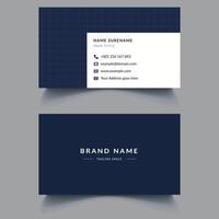 Modern business Card Template Design. Visiting Card Design, Creative Business Card Design. vector