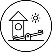 Kindergarten Illustration Icon vector