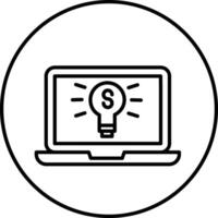 Marketing Solution Illustration Icon vector