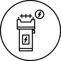 Stun Gun Illustration Icon vector