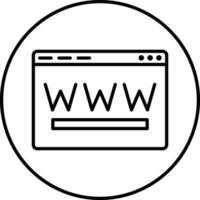 Website Illustration Icon vector