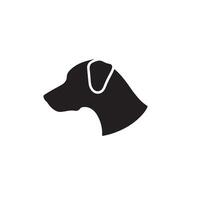 Abstract dog silhouette for unique logo designs vector