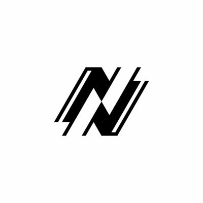 Letter N Abstract