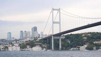turkey istanbul 23 november 2024, Bosphorus bridge in Istanbul, Turkey video