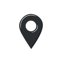 map pointer icon location icon location marker location pin icon vector