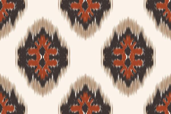 Seamless ikat patterns that combine tribal, indigenous and Aztec geometric embroidery. Perfect for graphic art, rug design, wallpaper, gift wrapping and clothing.
