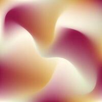 Abstract background with red and yellow swirls vector