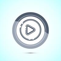 icon design illustration. camera icon, camera symbol, movie sign, Gray Color Button Design vector