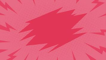 Animation of pink color online shopping background with lightning theme. Loop playback on 4K footage. Suitable for banners, promotions, sales, etc. video