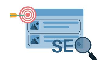 search engine optimization 2d animation concept video