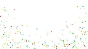 illustration of Christmas color concept confetti party background vector