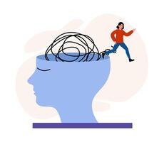 Understanding mental wellness through creative expression and self-discovery activities vector