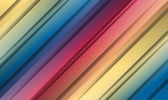 Siding cladding texture pattern. Wall covering surface for construction. Corrugated metal colorful background. smooth diagonal stripes. vector