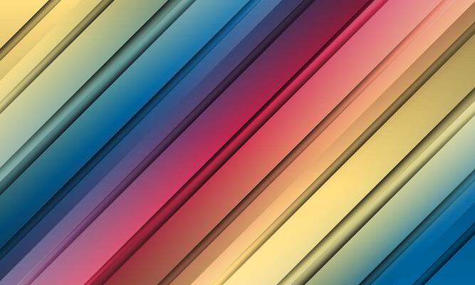 Siding cladding texture pattern. Wall covering surface for construction. Corrugated metal colorful background. smooth diagonal stripes.