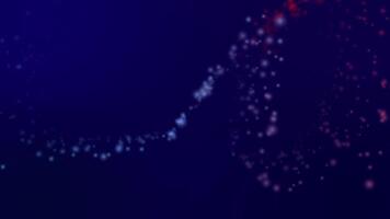 animation with shimmering stars gliding over soft blue waves. Great for tech presentations, creative projects, and virtual event visuals video
