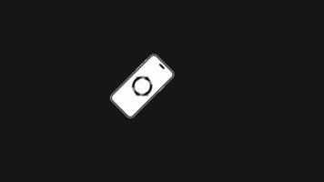 Modern Rotate Your Smartphone Intro 4k Animation . Turn Your Device Motion Graphics video