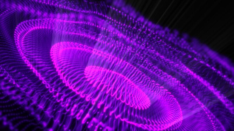 Wavy Particle Animation That Looks Like A Magical Jellyfish In Space Wavy Particle Animation That Looks Like A Magical Jellyfish In Space