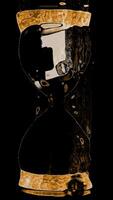 Stylized animation of an abstract hourglass with the numbers one through ten appearing. video