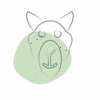 Icon Camel. related to Animals symbol. Color Spot Style. simple design editable vector