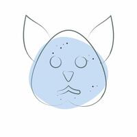 Icon Squirrel. related to Animals symbol. Color Spot Style. simple design editable vector