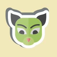 Sticker Numbat. related to Animals symbol. simple design editable vector