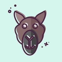 Icon Camel. related to Animals symbol. MBE style. simple design editable vector