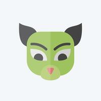Icon Numbat. related to Animals symbol. flat style. simple design editable vector