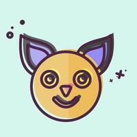 Icon Quoll. related to Animals symbol. MBE style. simple design editable vector