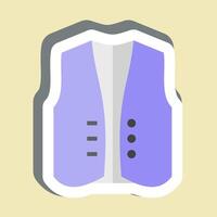 Sticker West Coart. related to Fashion symbol. simple design editable vector